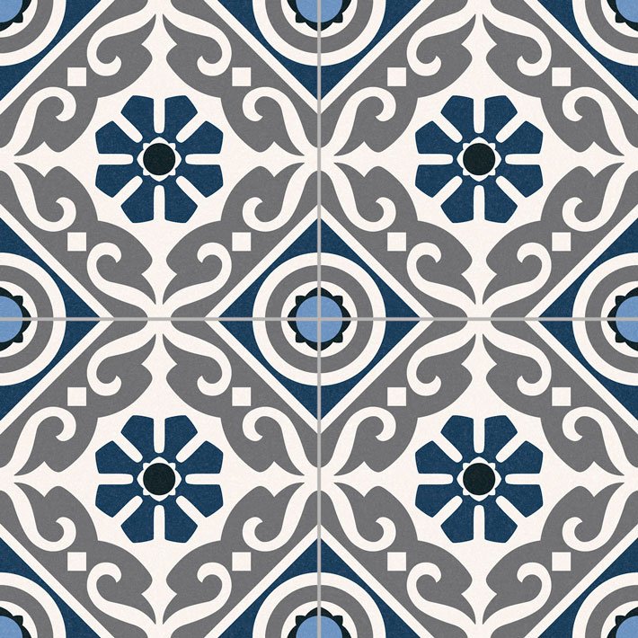 Dlažba Musa Blue 33x33
