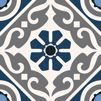 Dlažba Musa Taco Blue 16,5x16,5