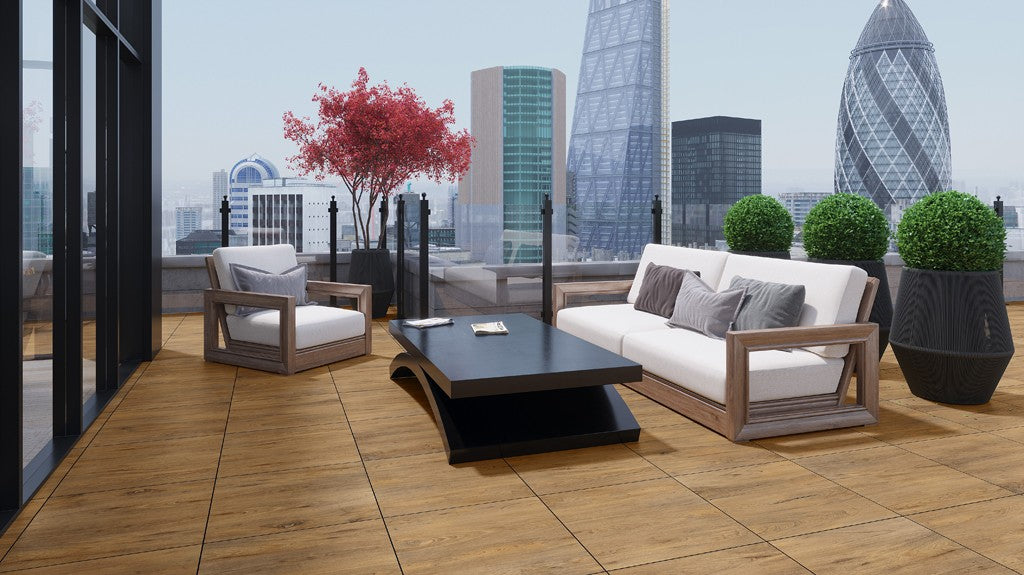 Dlažba Ragaya Dark Brown 60x60x2