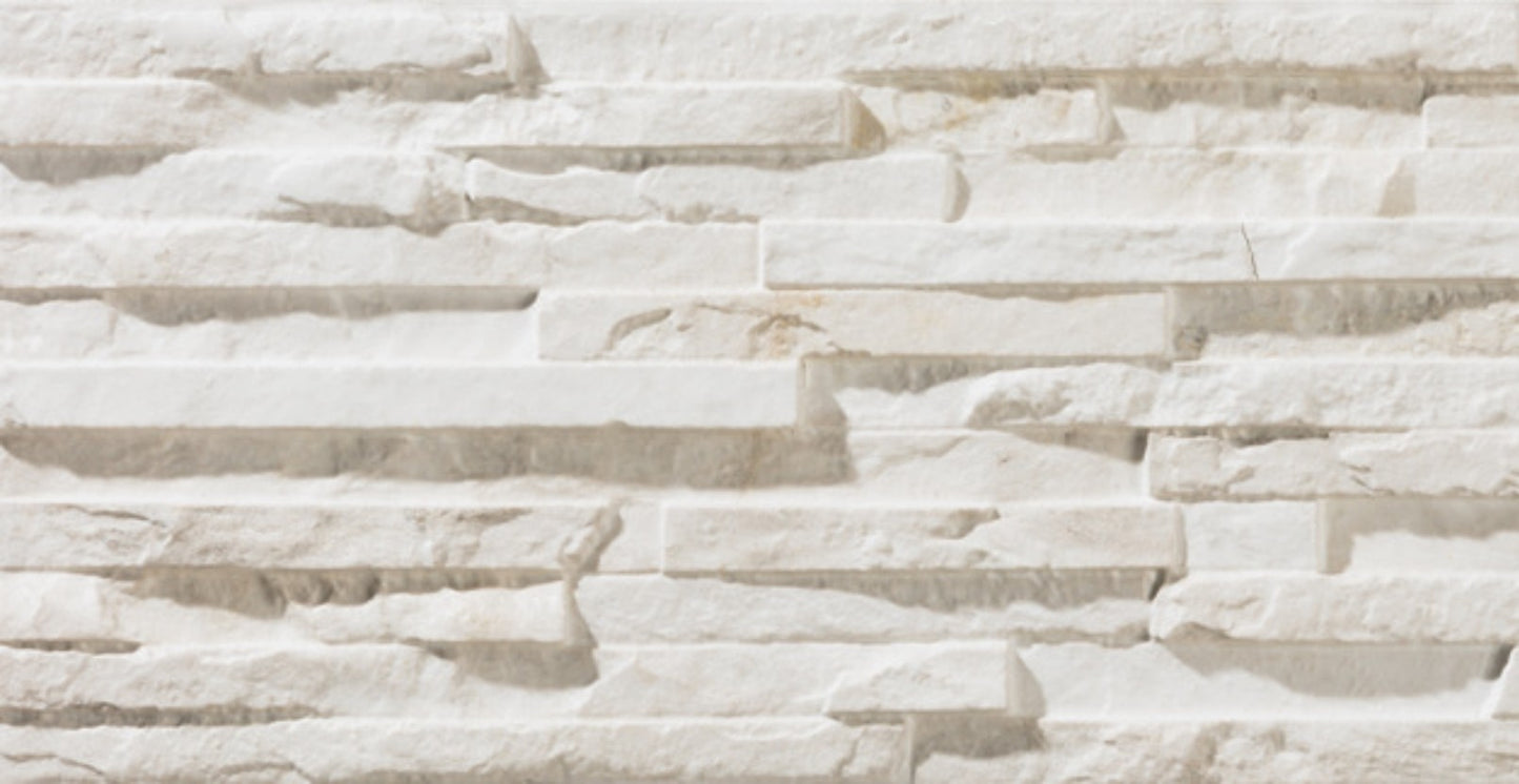 Obkladový pásek Behobia Blanc 17x52