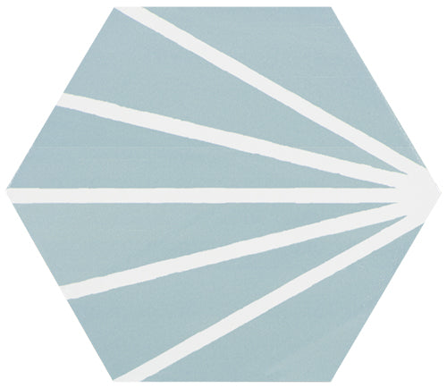 Hexagon Meraki Aquamarina 19,8x22,8