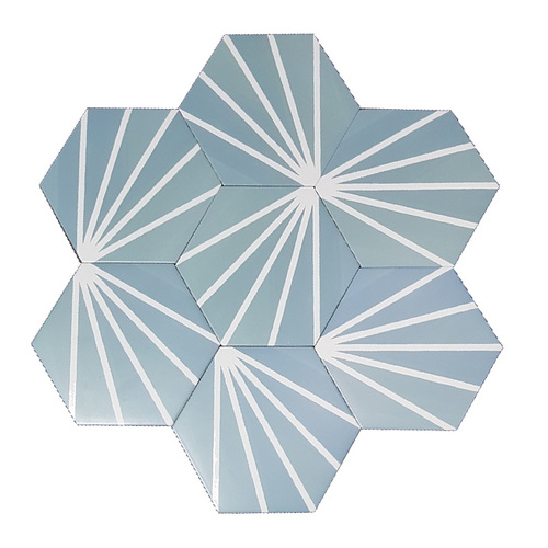 Hexagon Meraki Aquamarina 19,8x22,8