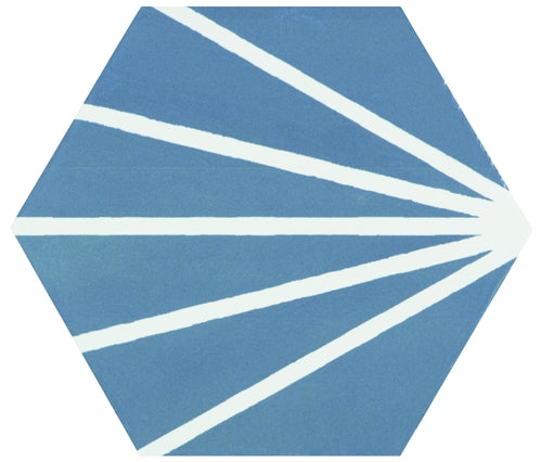 Hexagon Meraki Azul 19,8x22,8