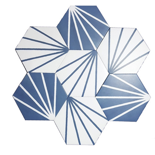 Hexagon Meraki Azul 19,8x22,8