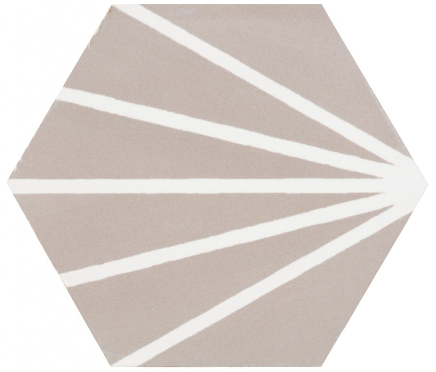 Hexagon Meraki Gris 19,8x22,8