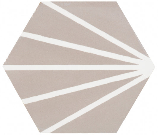 Hexagon Meraki Gris 19,8x22,8