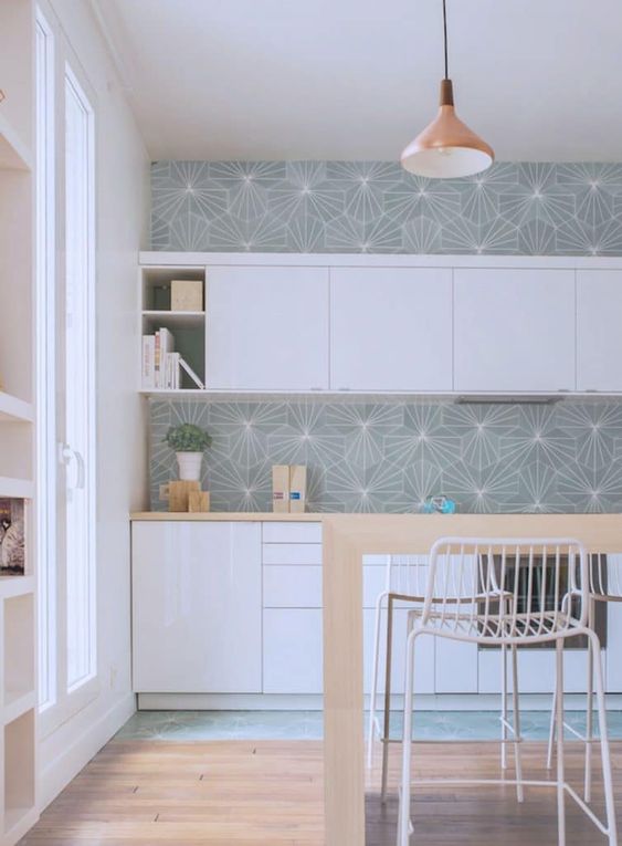 Hexagon Meraki Base Gris 19,8x22,8