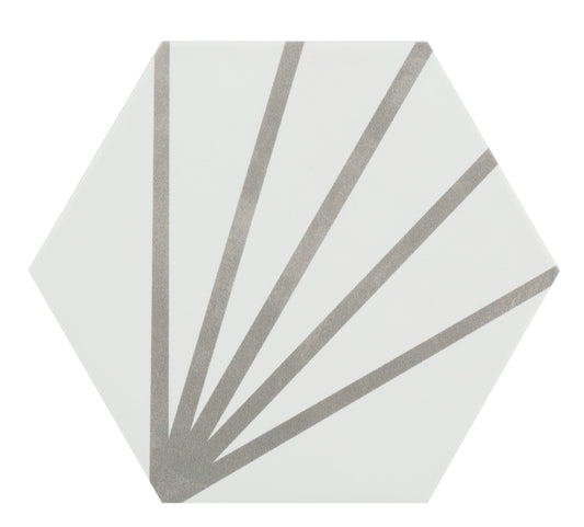 Hexagon Meraki Line Gris 19,8x22,8