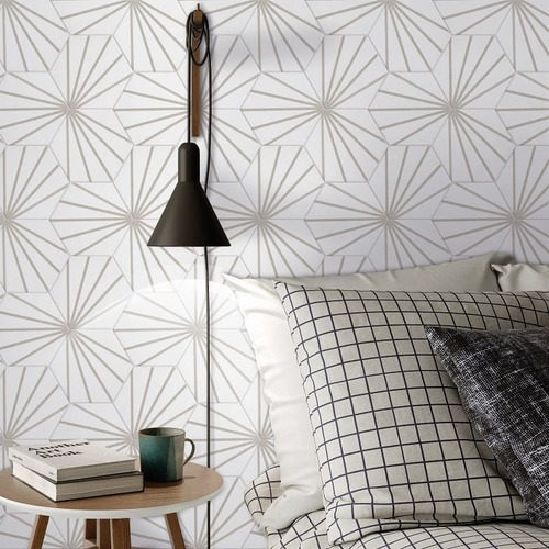 Hexagon Meraki Base Gris 19,8x22,8