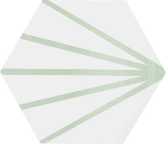 Hexagon Meraki Line Verde 19,8x22,8