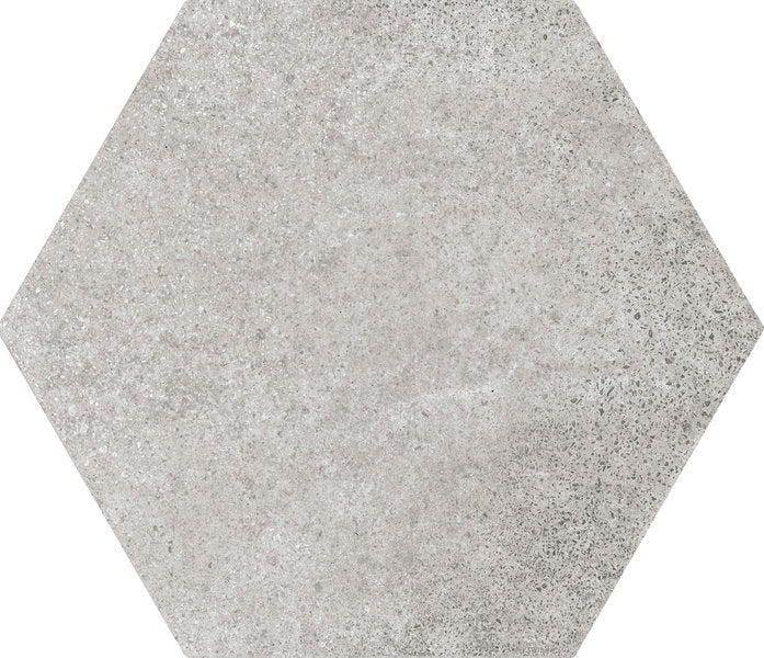 Hexagon Cement Grey 17,5x20