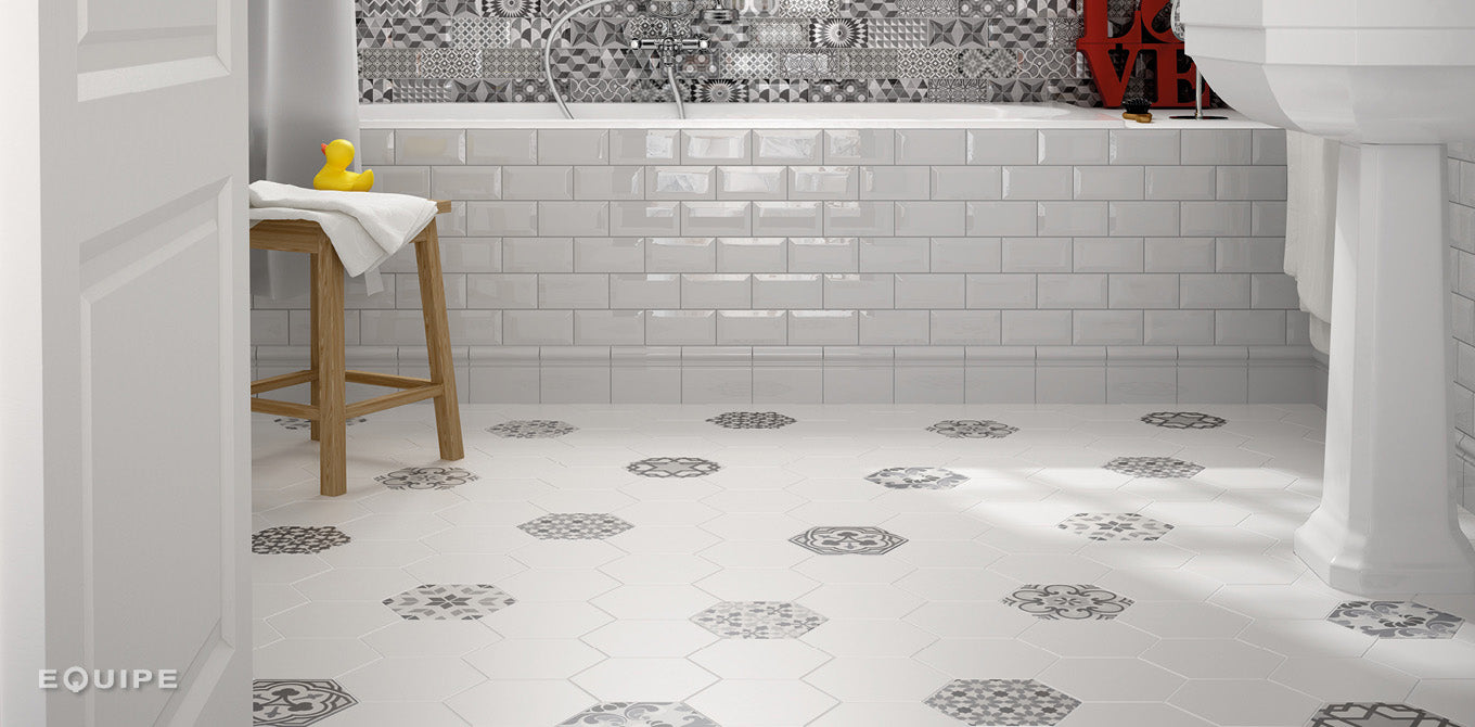 Hexagon Blanco mate Hexatile 17,5x20