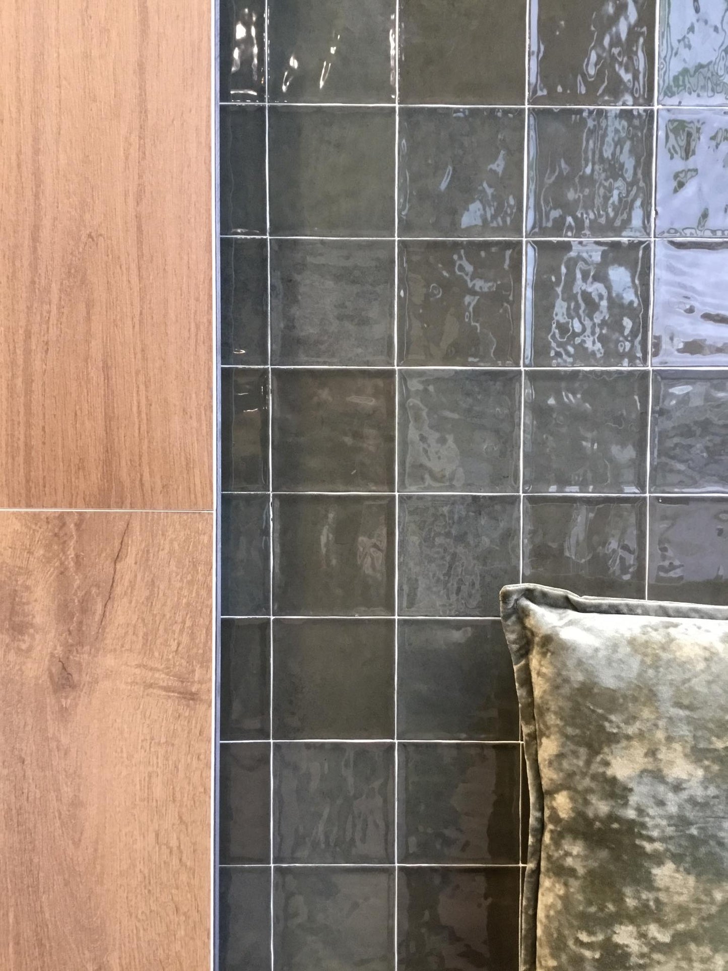 Obklad Atelier Retro Vert Emeraude 10×10
