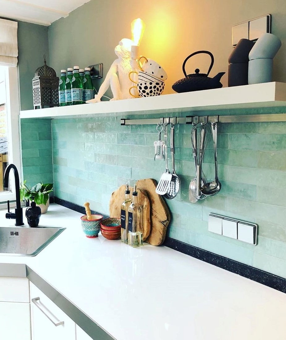 Obklad Atelier Retro Vert d´eau 10×10