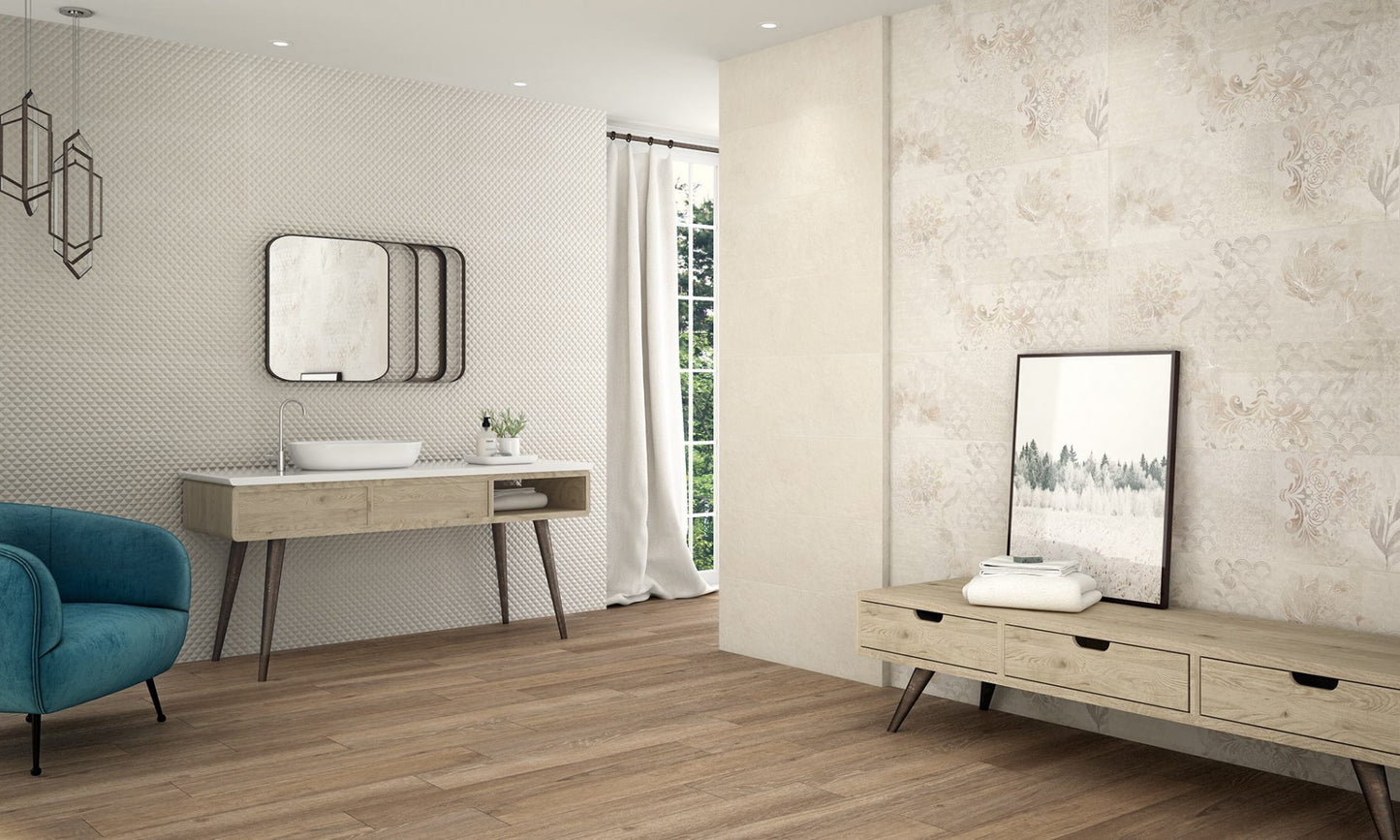 Obklad Catania Beige Pad 31,5x100