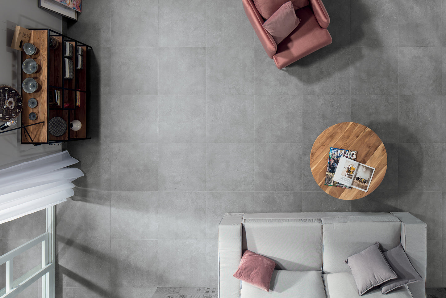 Dlažba Solid tmavě šedá 30x60 DAKSE482