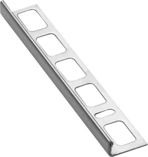 Nerezová ukončovací lišta 10 mm tvar "L" Mat
