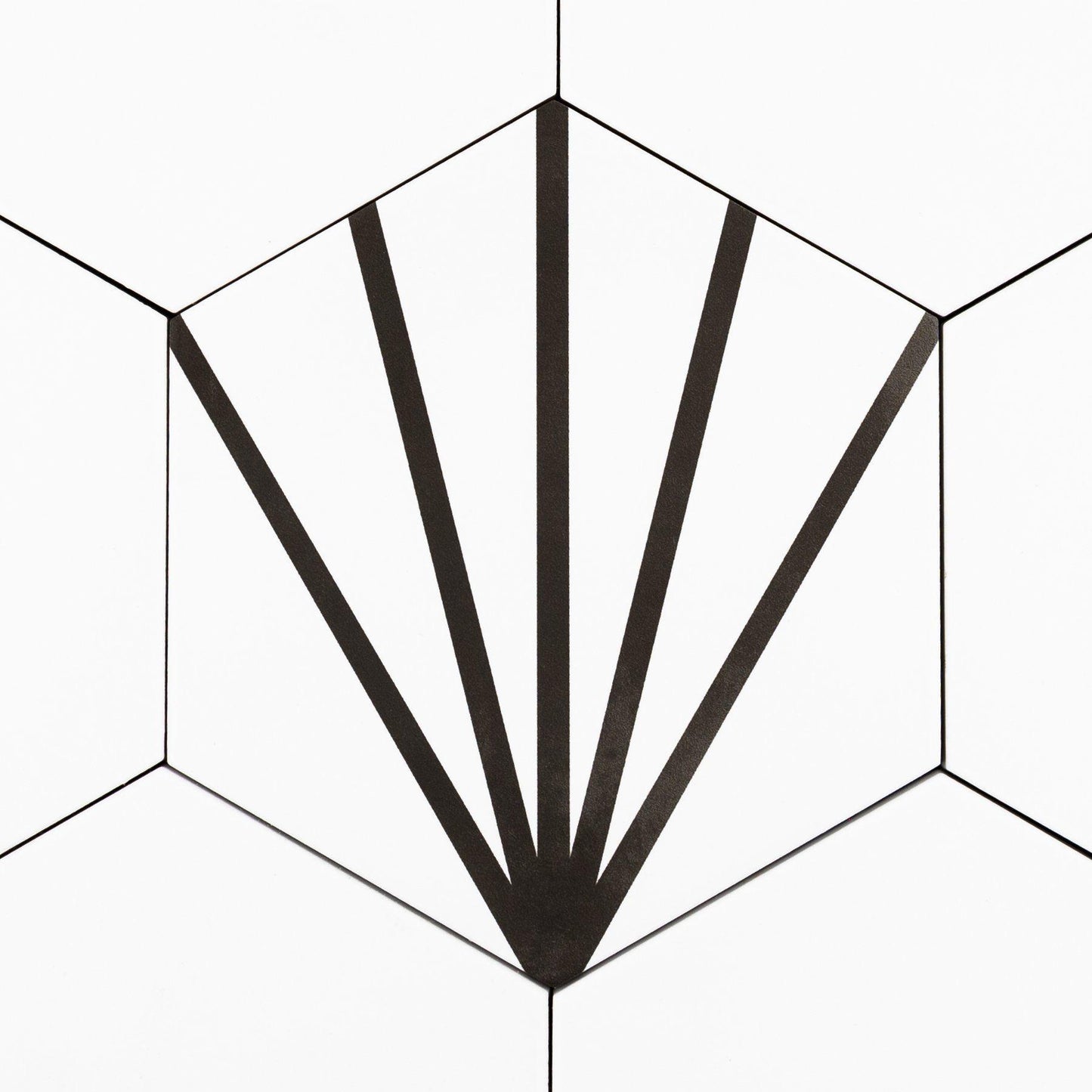 Hexagon Meraki Line Negro 19,8x22,8