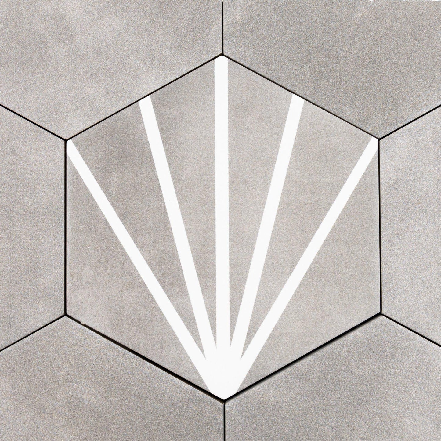 Hexagon Meraki Base Gris 19,8x22,8