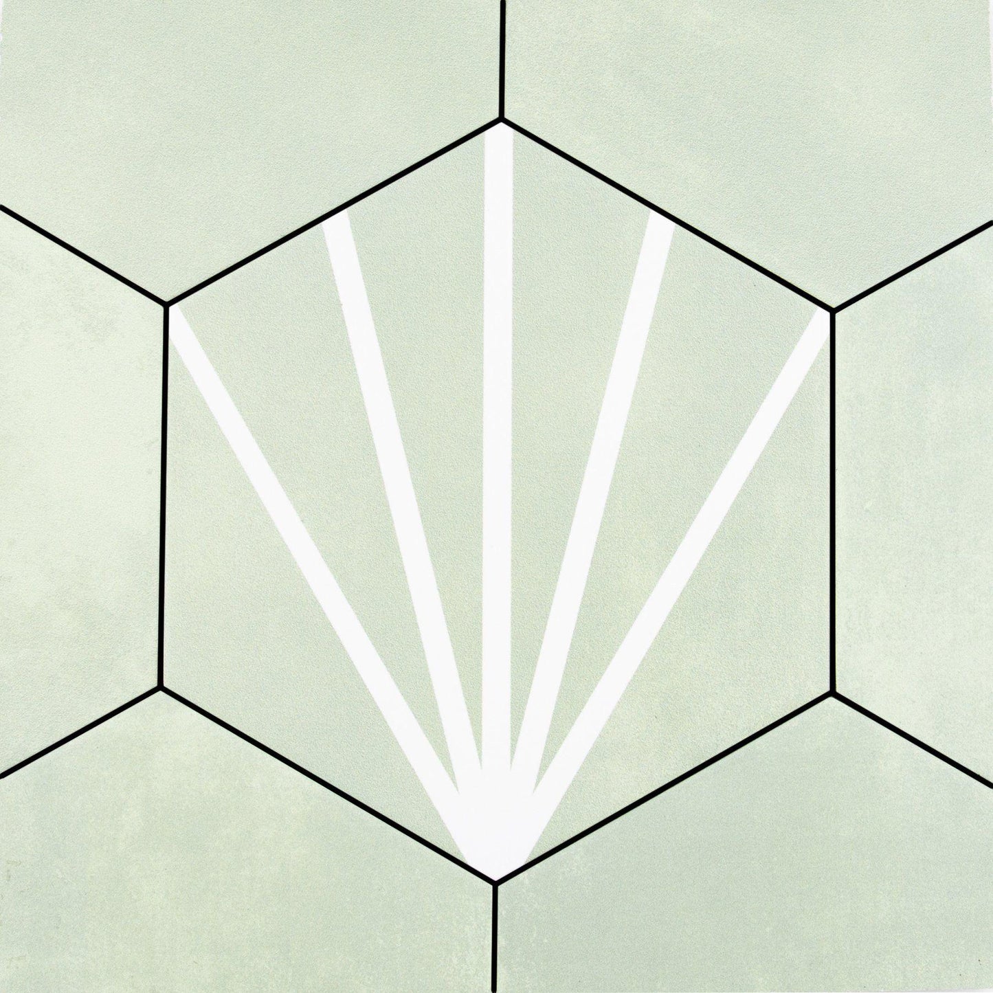 Hexagon Meraki Base Verde 19,8x22,8