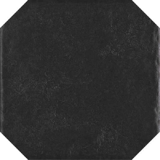 Dlažba Modern Nero Octagon 19,8x19,8