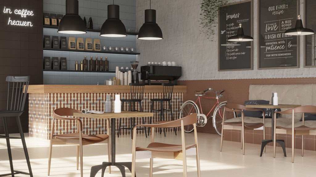 Dlažba Modernizm Bianco Mozaika mix A 30,86x30,86