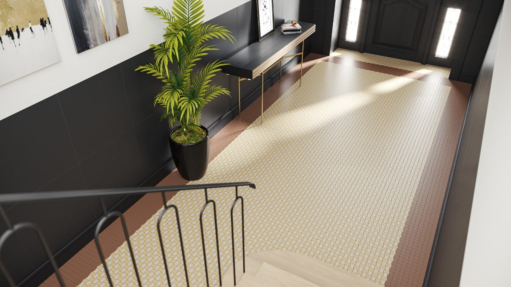 Dlažba Modernizm Brown 59,8x59,8
