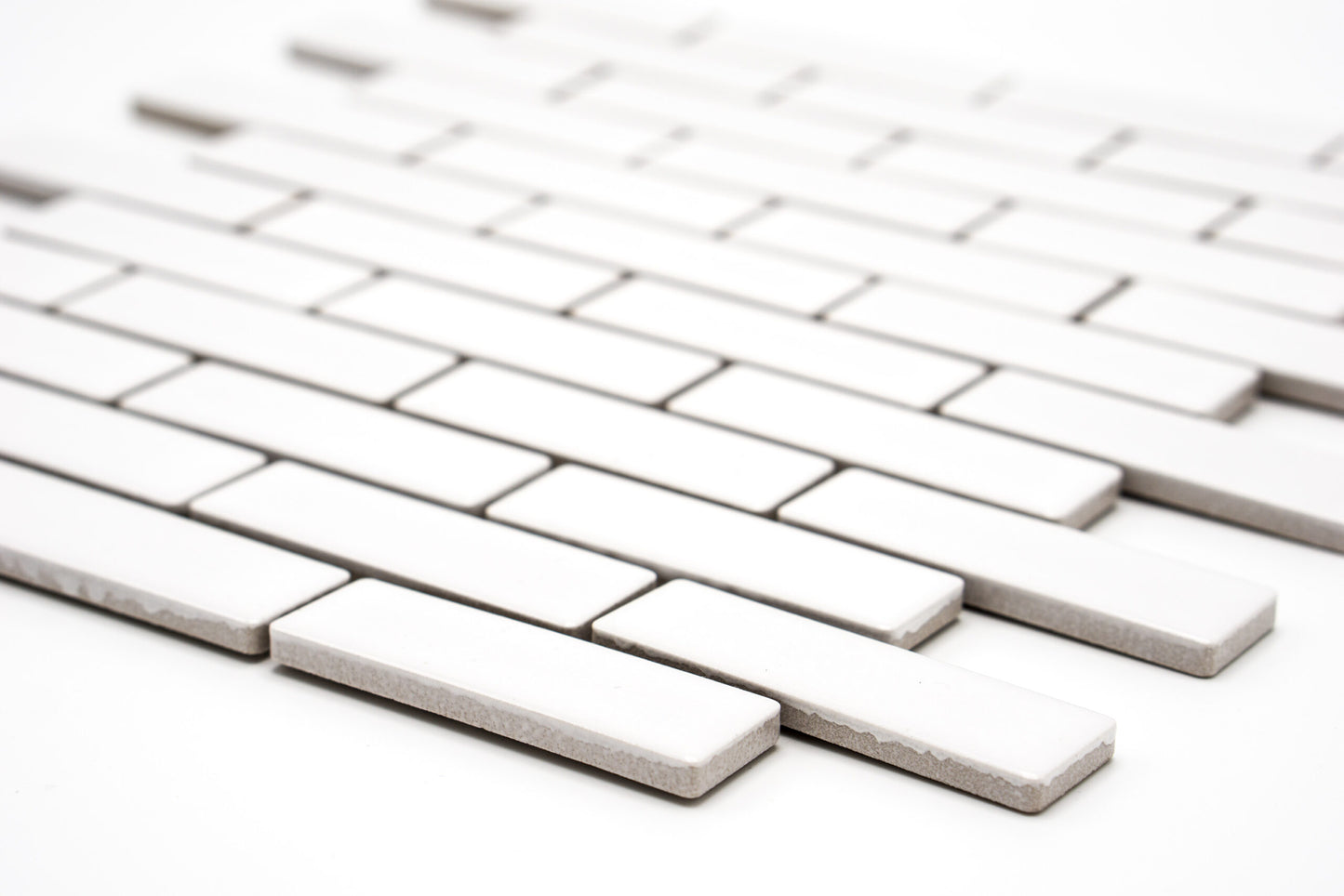 Mozaika Brick glazovaná béžová lesk B06T 6122
