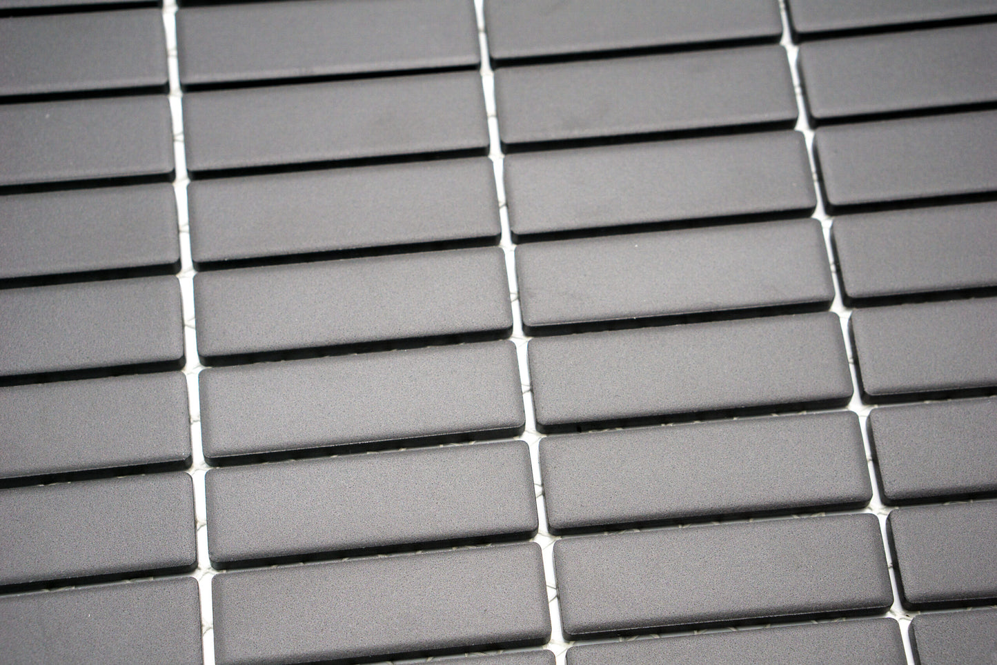 Mozaika Brick neglazovaná černá mat B06R GI 7003