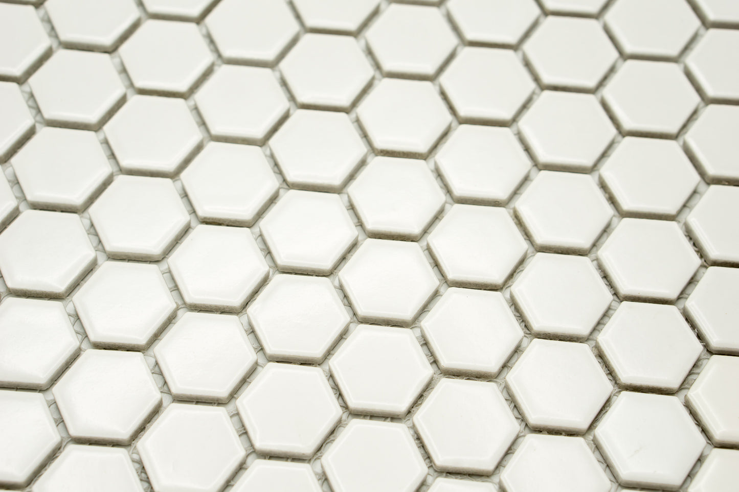 Mozaika Hexagon H HX 250 bílá 2,3x2,6 mat