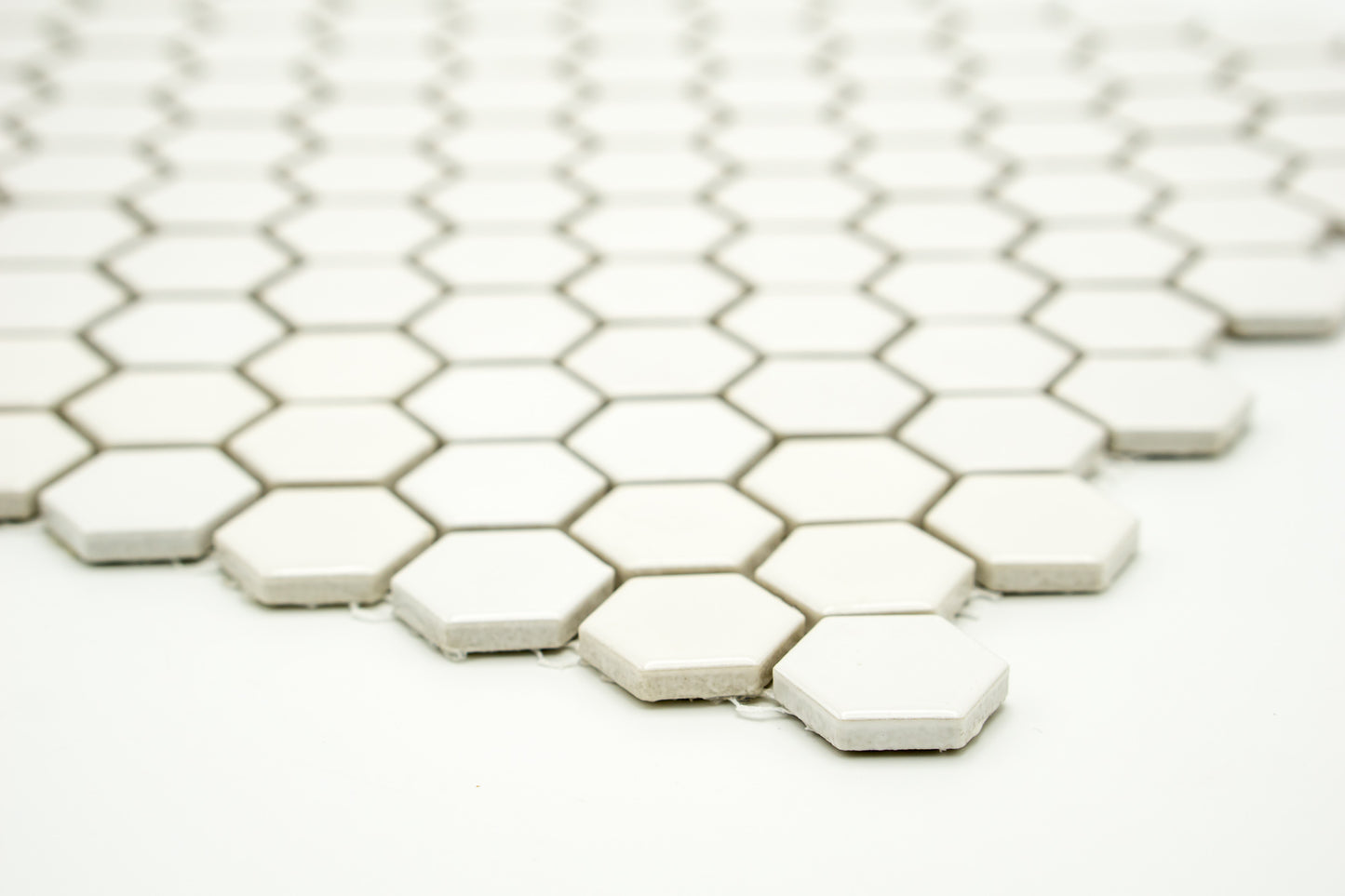 Mozaika Hexagon H HX 250 bílá 2,3x2,6 mat