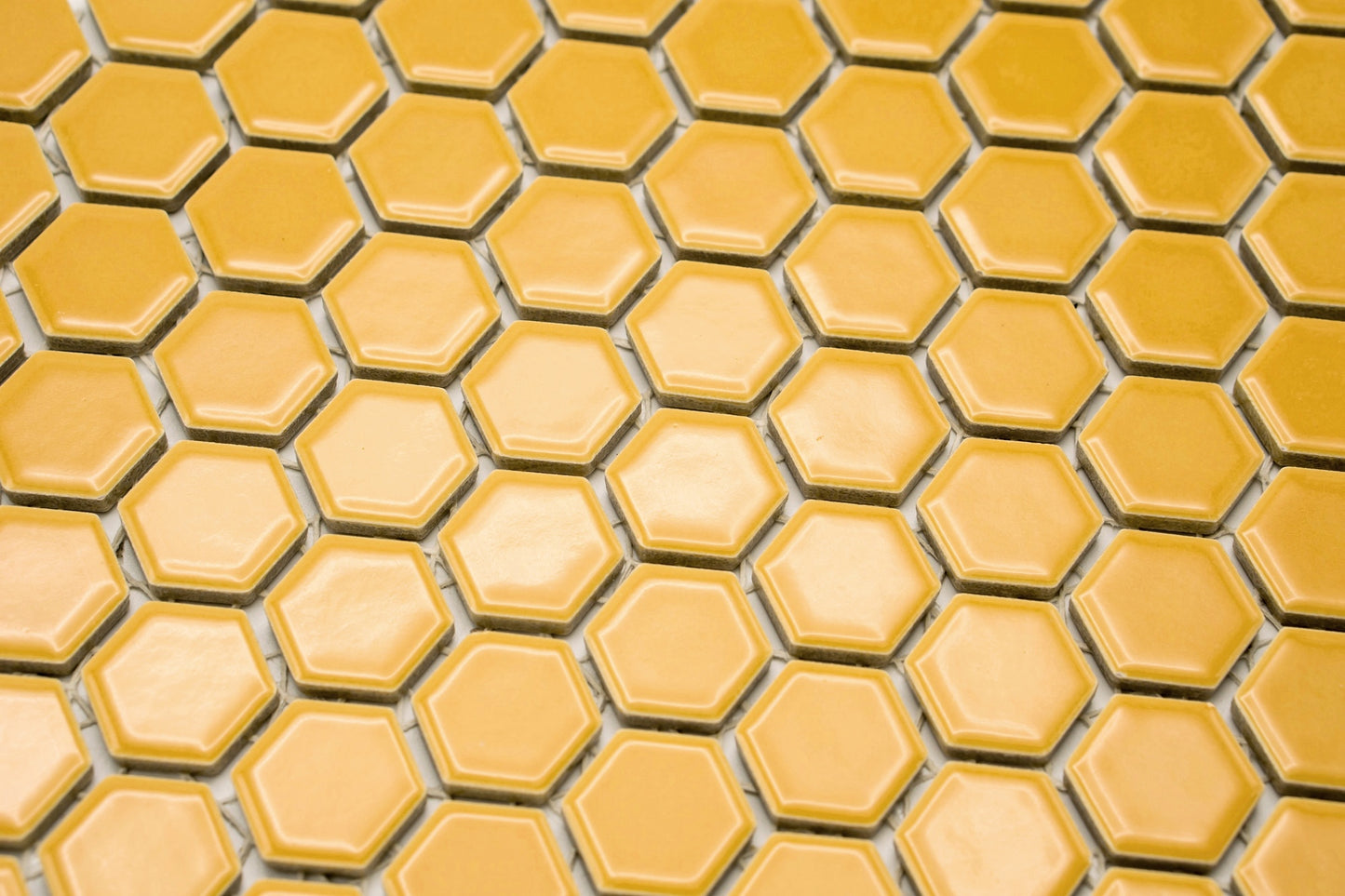 Mozaika Hexagon H HX 270 žlutá 2,3x2,6 lesk