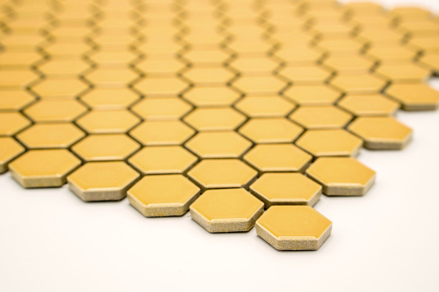 Mozaika Hexagon H HX 270 žlutá 2,3x2,6 lesk