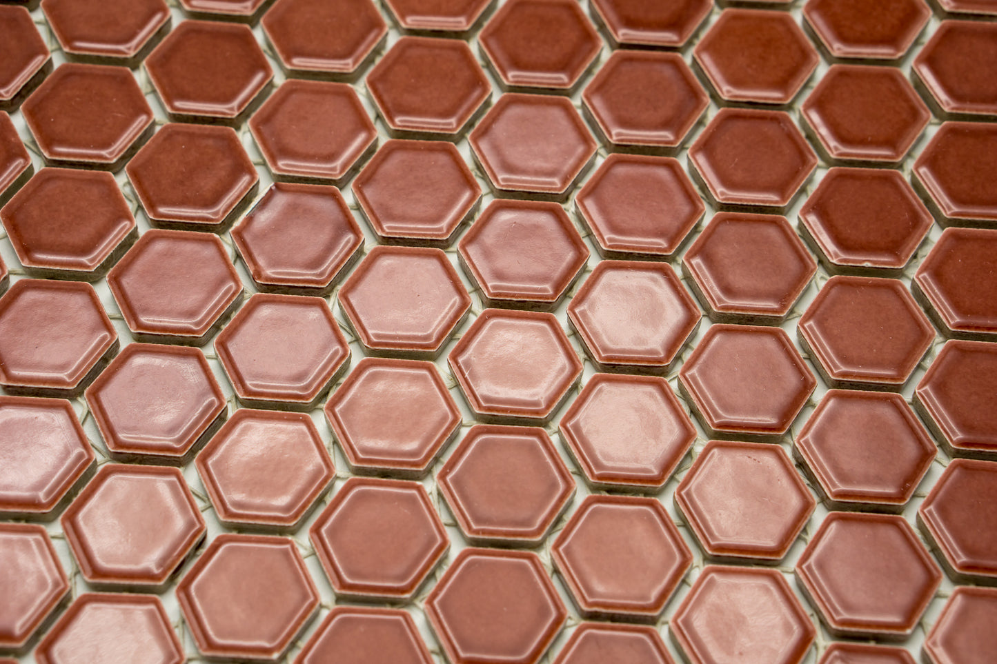 Mozaika Hexagon H HX 5532 vínová 2,3x2,6 lesk