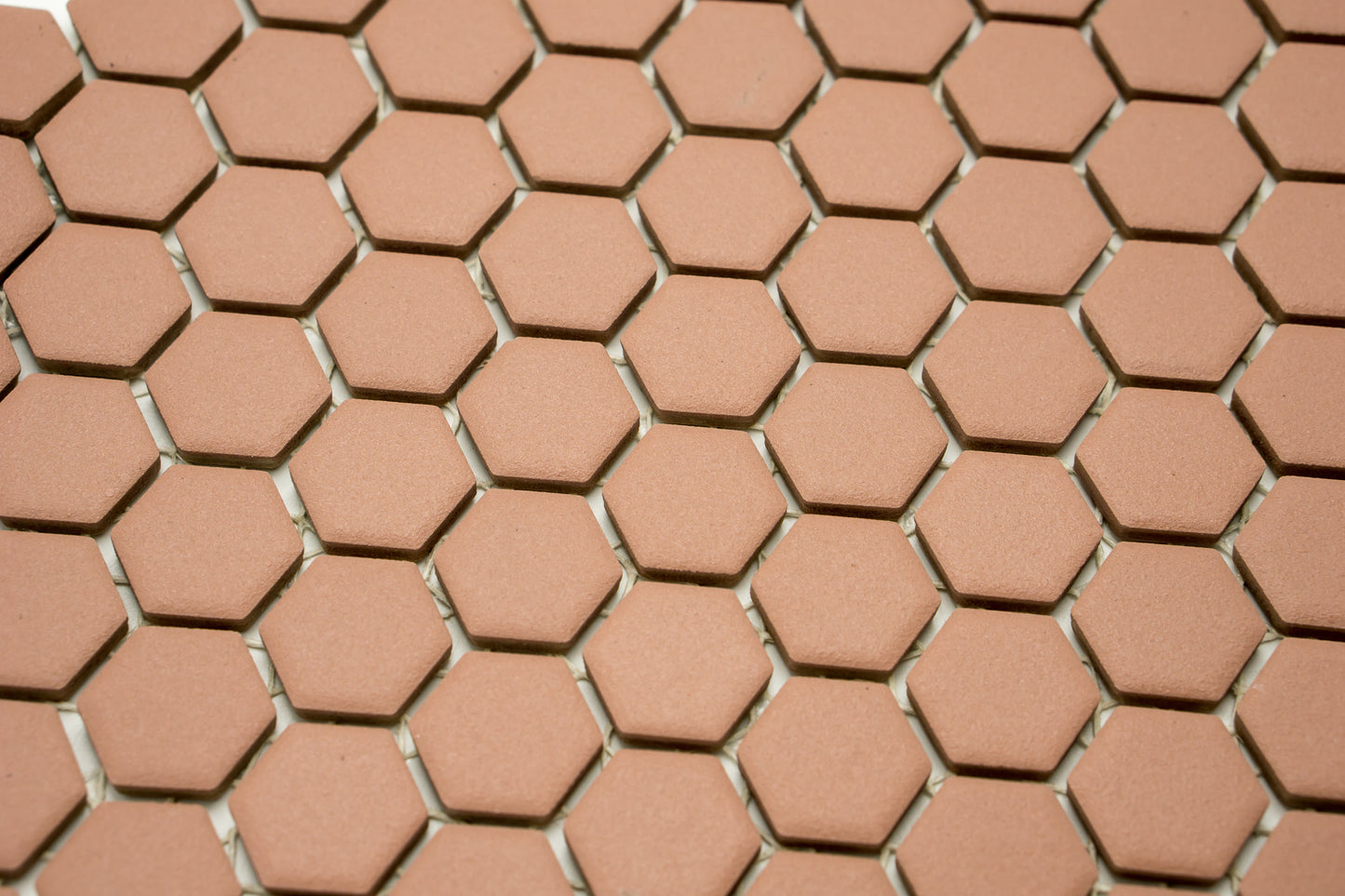 Mozaika Hexagon H HXA 24 hnědá 2,3x2,6 mat protiskluz