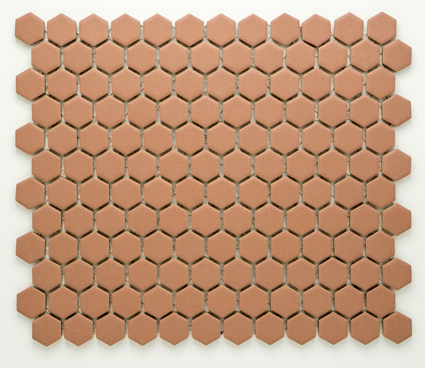 Mozaika Hexagon H HXA 24 hnědá 2,3x2,6 mat protiskluz