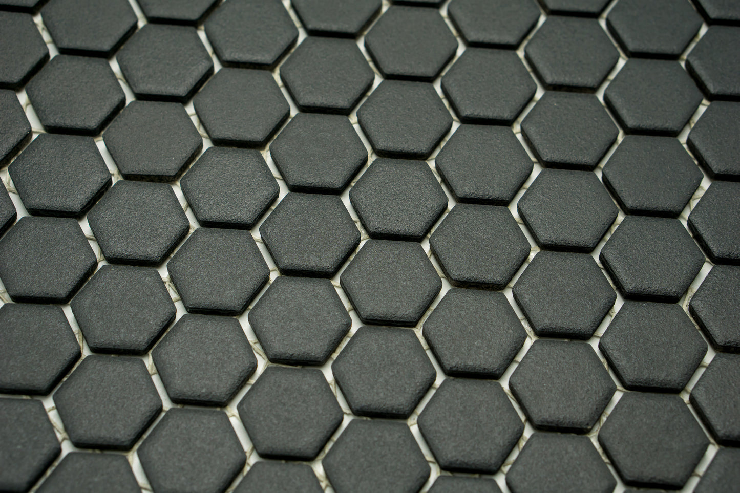 Mozaika Hexagon H HXA 29 černá 2,3x2,6 mat protiskluz