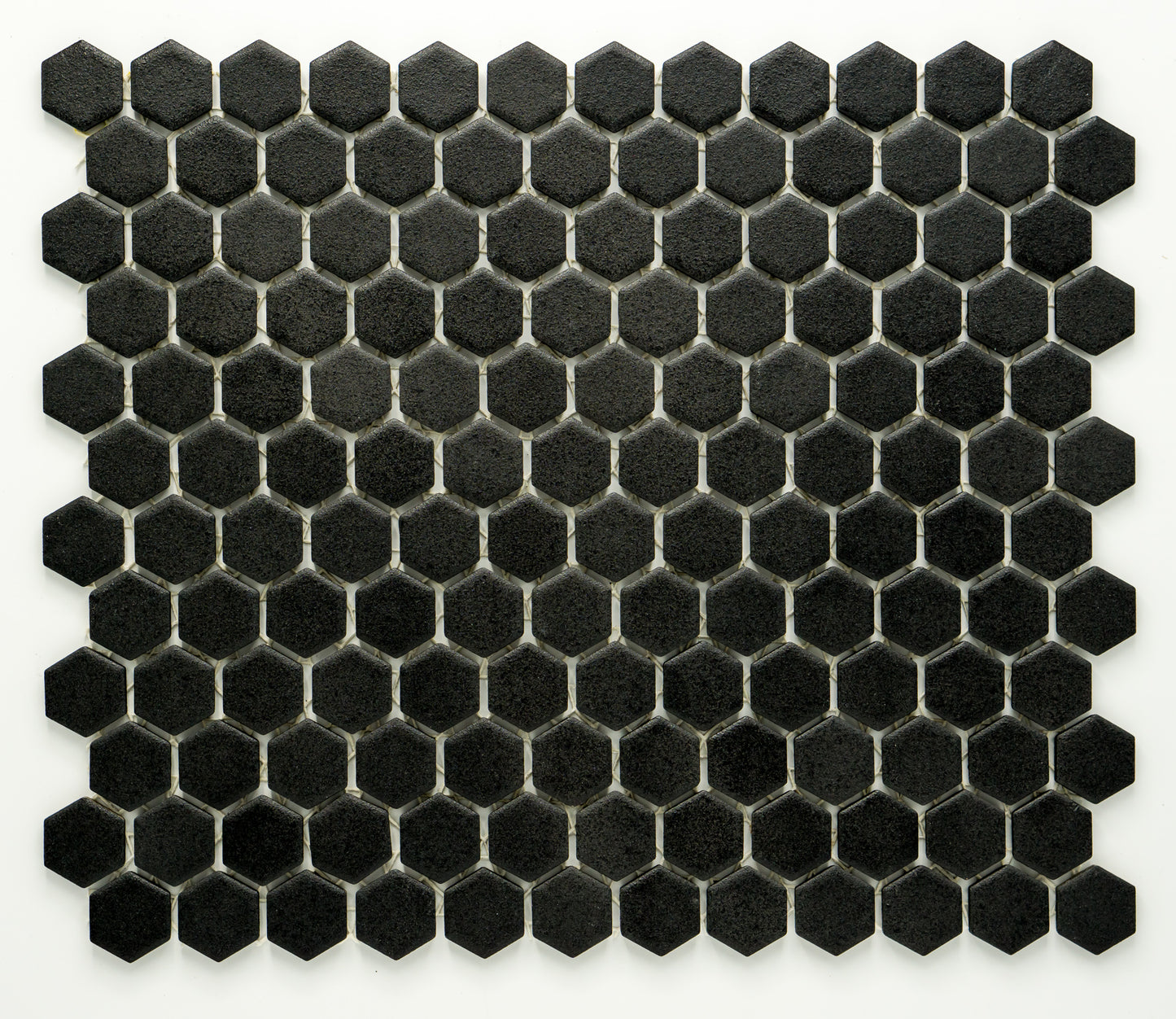 Mozaika Hexagon H HXA 29 černá 2,3x2,6 mat protiskluz