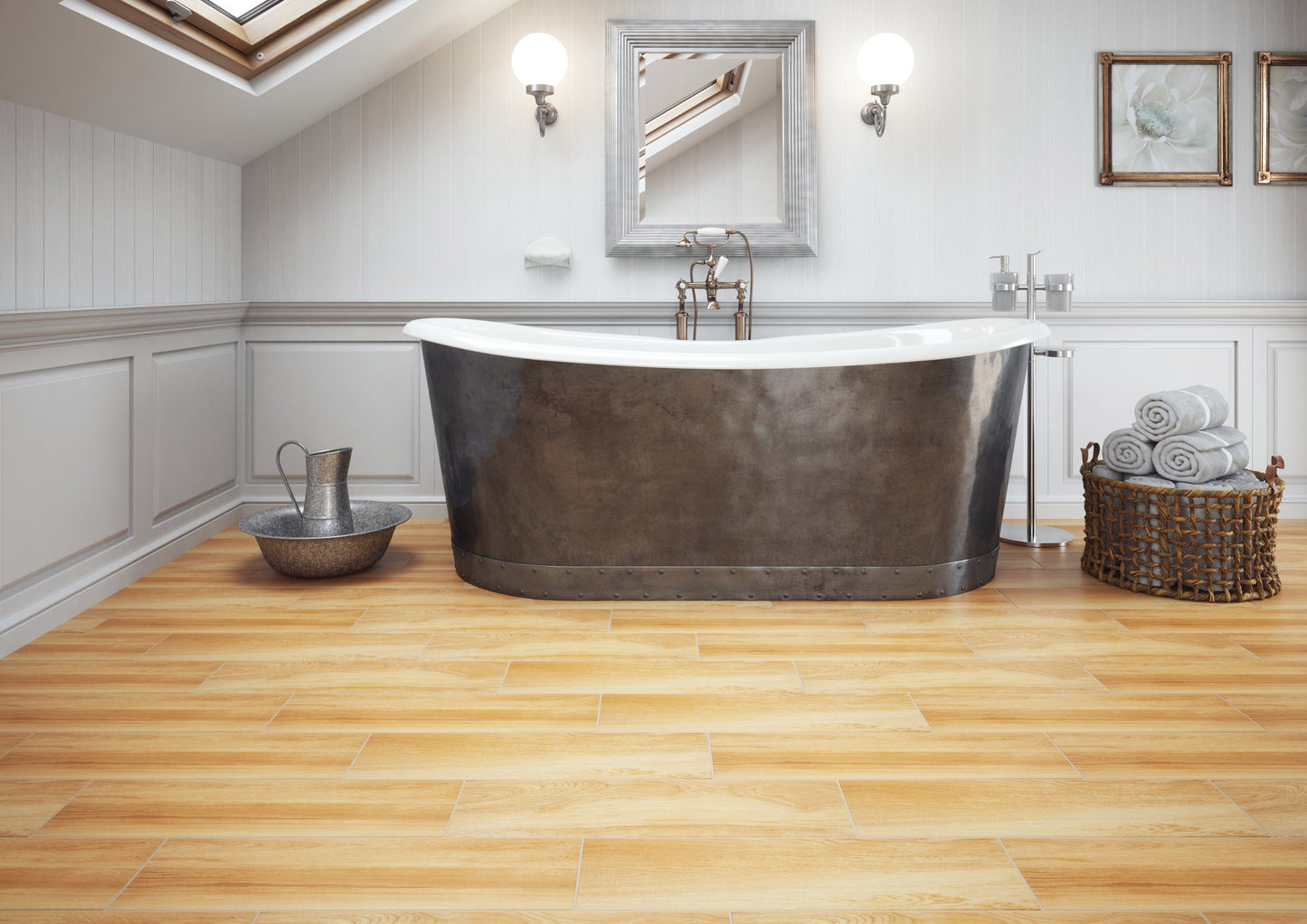 Dlažba Mustiq Beige 17,5x60