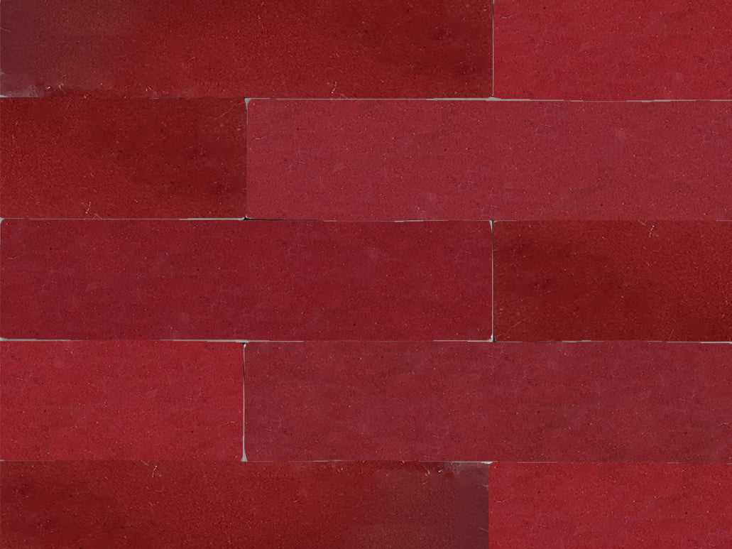 Obklad Atelier Retro Bordeaux 6,2×25