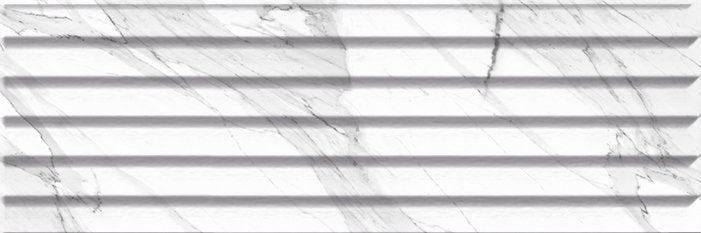 Obklad Carrara Relieve Stripe Blanco Brillo G 20x60