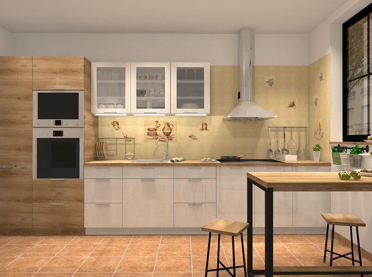 Obklad Rako Classic Přístřik béžová 15x15 WAA1B350