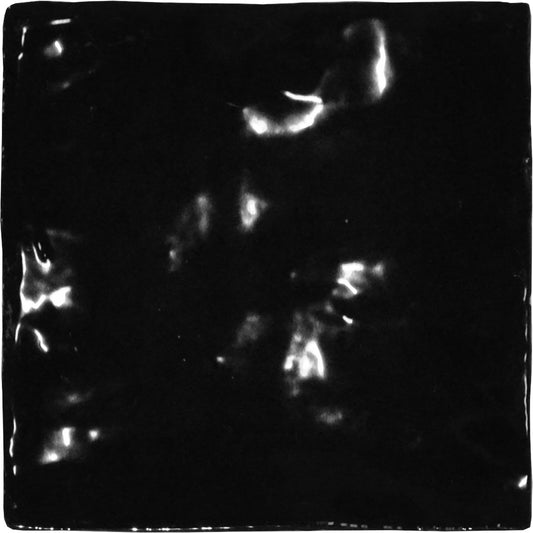 Obklad Crayon Black glossy 13x13