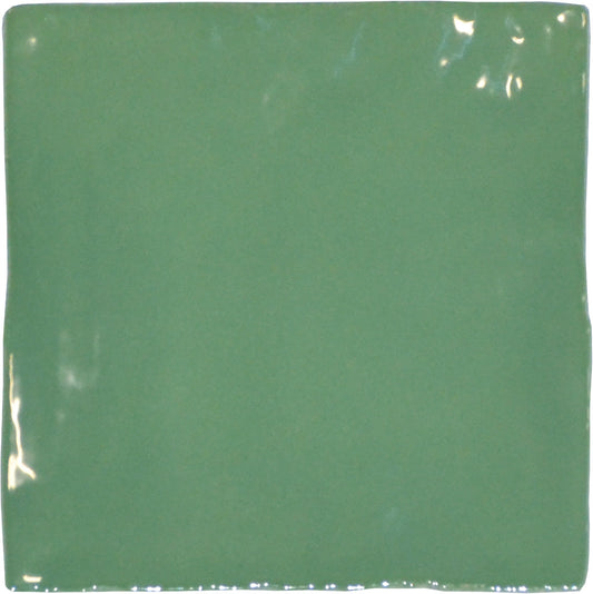 Obklad Crayon Spring Green glossy 13x13