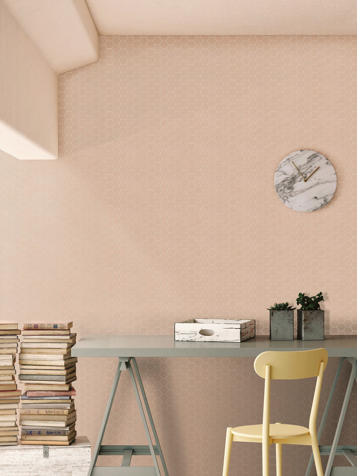 Obklad Hexa Wall Cherry Pie 17,3x15