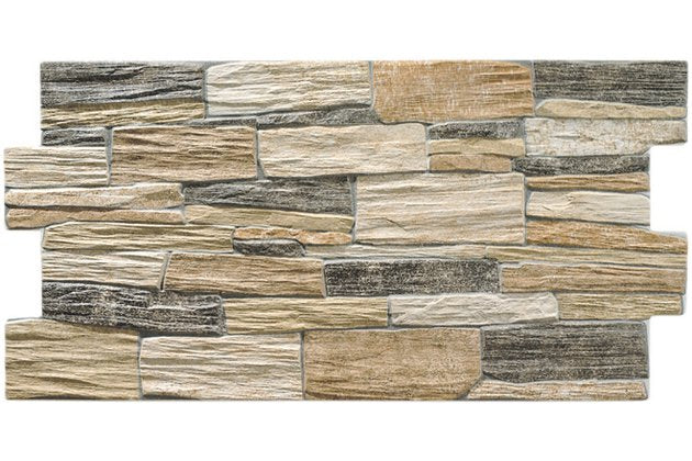 Obkladový Kámen Irta JET marrón 33,3x66,6
