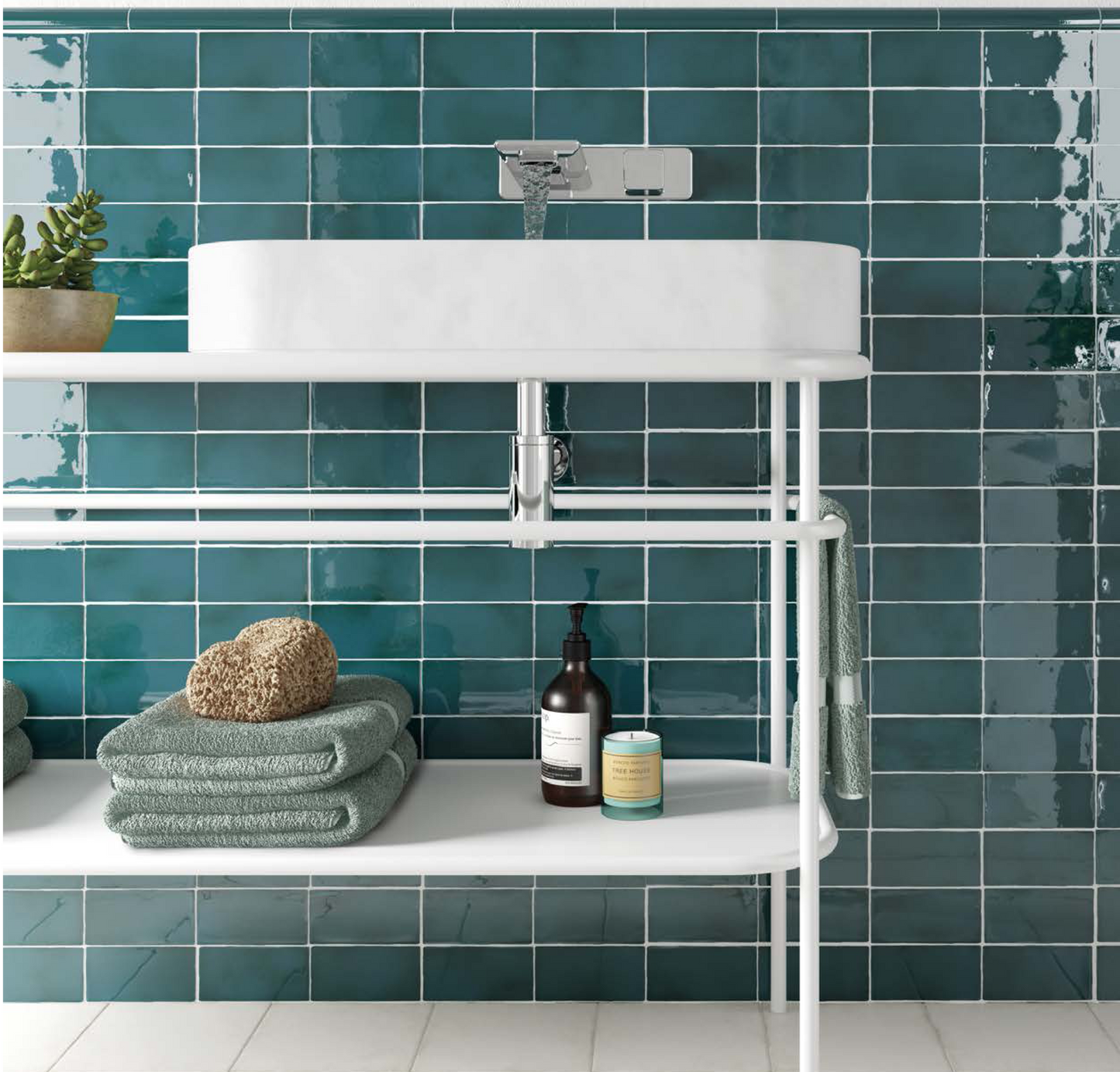Obklad Manacor White 10×10