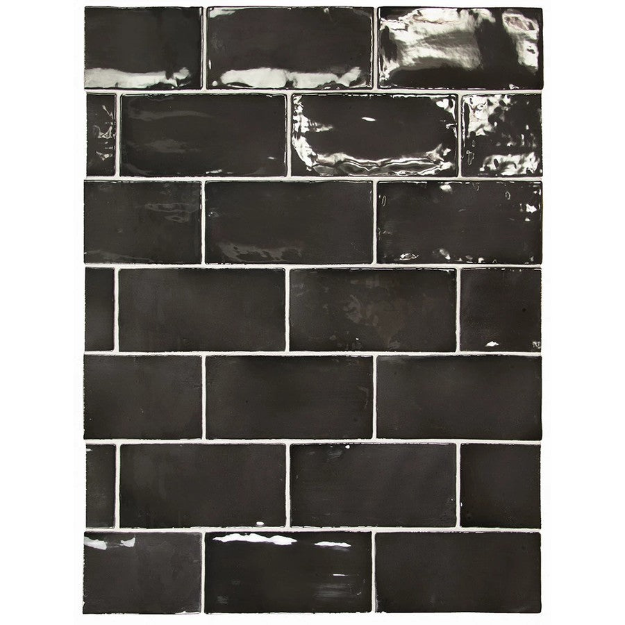 Obklad Manacor Black 7,5 x 15