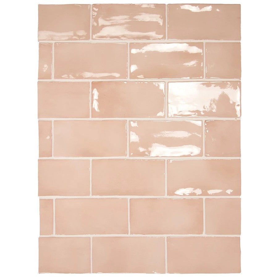 Obklad Manacor Pink 7,5 x 15