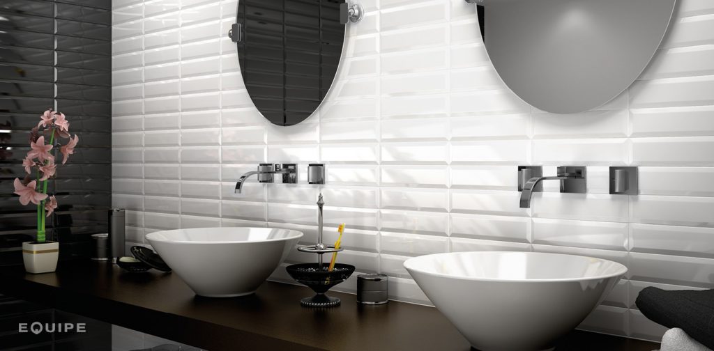 Bombato London Blanco brillo 5x15